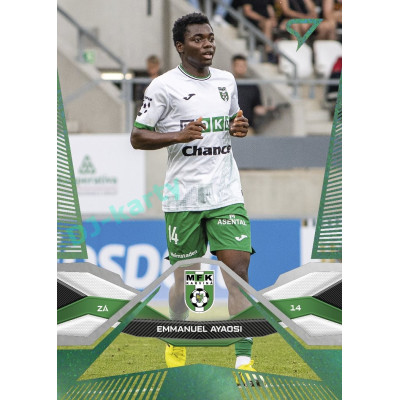 2025/26 Sportzoo Chance Liga 1. série #113 EMMANUEL AYAOSI Green