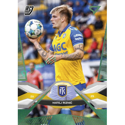 2025/26 Sportzoo Chance Liga 1. série #128 MATEJ RIZNIČ Green