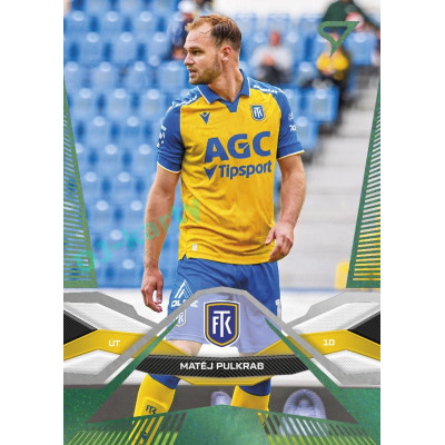 2025/26 Sportzoo Chance Liga 1. série #132 MATĚJ PULKRAB Green