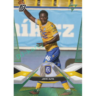 2025/26 Sportzoo Chance Liga 1. série #130 JOHN AUTA Green