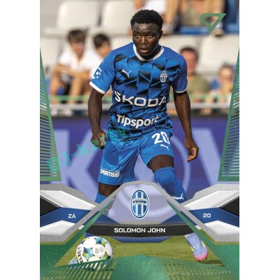 2025/26 Sportzoo Chance Liga 1. série #137 SOLOMON JOHN Green