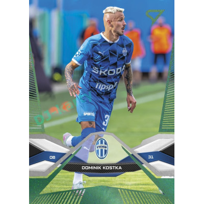 2025/26 Sportzoo Chance Liga 1. série #134 DOMINIK KOSTKA Green