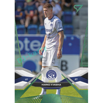 2025/26 Sportzoo Chance Liga 1. série #156 MARKO KVASINA Green