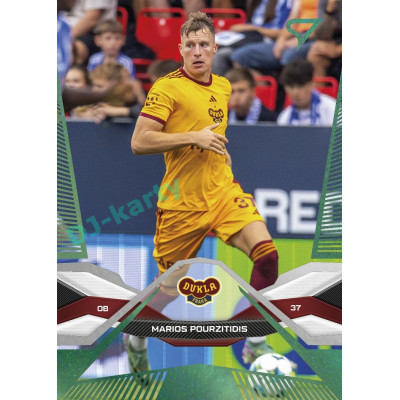 2025/26 Sportzoo Chance Liga 1. série #160 MARIOS POURZITIDIS Green