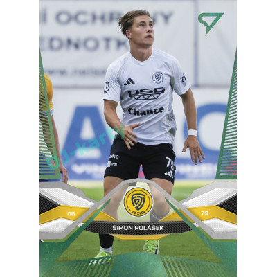 2025/26 Sportzoo Chance Liga 1. série #186 ŠIMON POLÁŠEK Green
