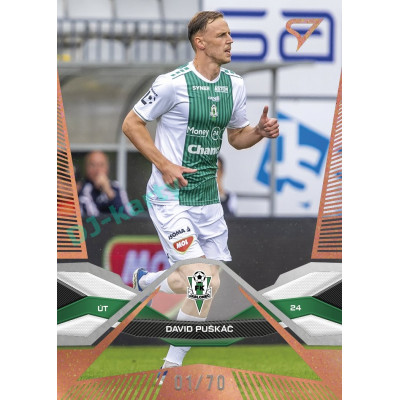 2025/26 Sportzoo Chance Liga 1. série #060 DAVID PUŠKÁČ Cooper xx/70