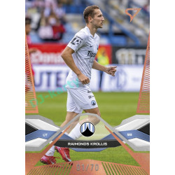 2025/26 Sportzoo Chance Liga 1. série #107 RAIMONDS KROLLIS Cooper xx/70