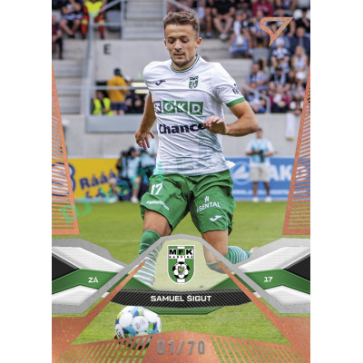 2025/26 Sportzoo Chance Liga 1. série #115 SAMUEL ŠIGUT Cooper xx/70