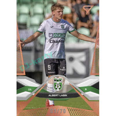 2025/26 Sportzoo Chance Liga 1. série #114 ALBERT LABÍK Cooper xx/70