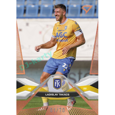 2025/26 Sportzoo Chance Liga 1. série #124 LADISLAV TAKÁCS Cooper xx/70