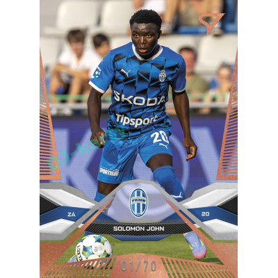 2025/26 Sportzoo Chance Liga 1. série #137 SOLOMON JOHN Cooper xx/70