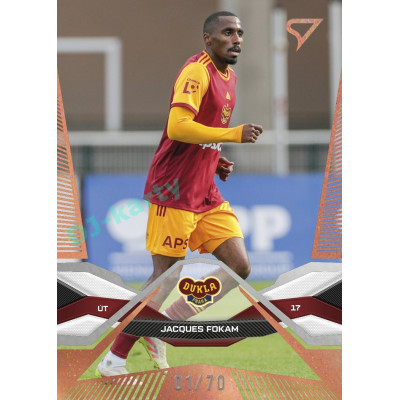 2025/26 Sportzoo Chance Liga 1. série #167 JACQUES FOKAM Cooper xx/70