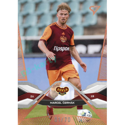 2025/26 Sportzoo Chance Liga 1. série #163 MARCEL ČERMÁK Cooper xx/70