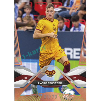 2025/26 Sportzoo Chance Liga 1. série #160 MARIOS POURZITIDIS Cooper xx/70