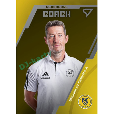 2025/26 Sportzoo Chance Liga 1. série #CH-91 Coach Clubhouse