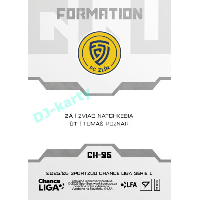 2025/26 Sportzoo Chance Liga 1. série #CH-96 Attack Clubhouse