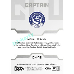 2025/26 Sportzoo Chance Liga 1. série #CH-75 Captain Clubhouse
