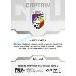 2025/26 Sportzoo Chance Liga 1. série #CH-09 Captain Clubhouse