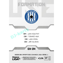 2025/26 Sportzoo Chance Liga 1. série #CH-34 Defense Clubhouse