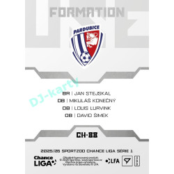 2025/26 Sportzoo Chance Liga 1. série #CH-88 Defense Clubhouse