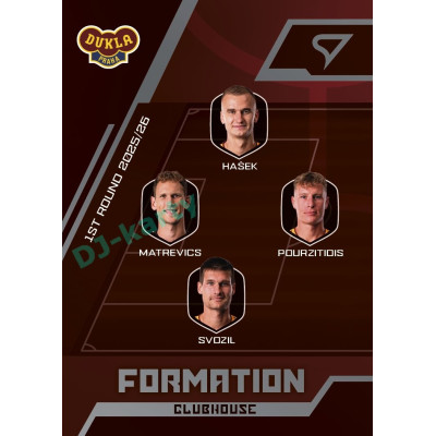 2025/26 Sportzoo Chance Liga 1. série #CH-82 Defense Clubhouse