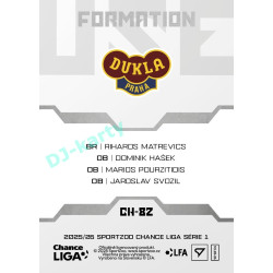 2025/26 Sportzoo Chance Liga 1. série #CH-82 Defense Clubhouse