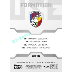 2025/26 Sportzoo Chance Liga 1. série #CH-10 Defense Clubhouse
