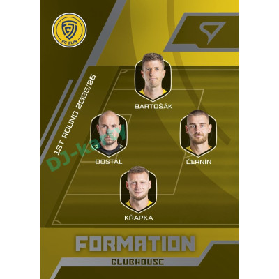 2025/26 Sportzoo Chance Liga 1. série #CH-94 Defense Clubhouse