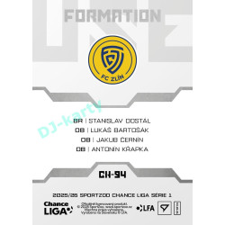 2025/26 Sportzoo Chance Liga 1. série #CH-94 Defense Clubhouse