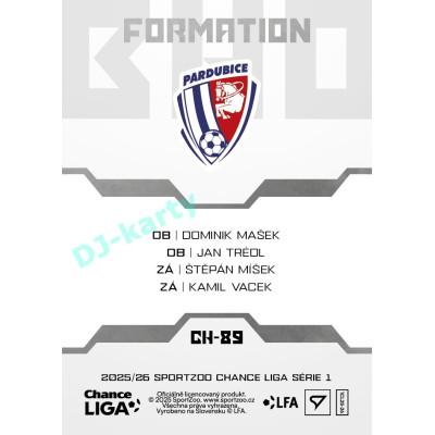 2025/26 Sportzoo Chance Liga 1. série #CH-89 Middle Clubhouse