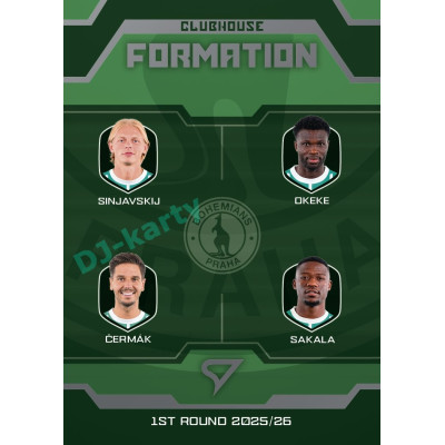 2025/26 Sportzoo Chance Liga 1. série #CH-47 Middle Clubhouse