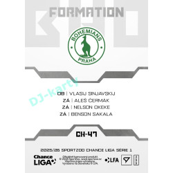 2025/26 Sportzoo Chance Liga 1. série #CH-47 Middle Clubhouse