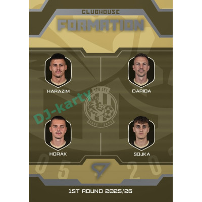 2025/26 Sportzoo Chance Liga 1. série #CH-41 Middle Clubhouse