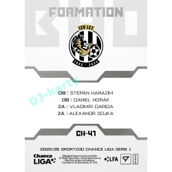 2025/26 Sportzoo Chance Liga 1. série #CH-41 Middle Clubhouse