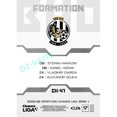 2025/26 Sportzoo Chance Liga 1. série #CH-41 Middle Clubhouse