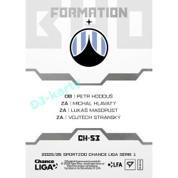 2025/26 Sportzoo Chance Liga 1. série #CH-53 Middle Clubhouse