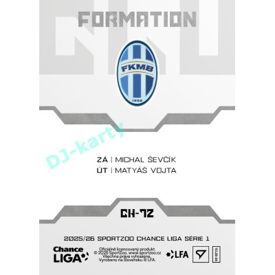2025/26 Sportzoo Chance Liga 1. série #CH-72 Attack Clubhouse