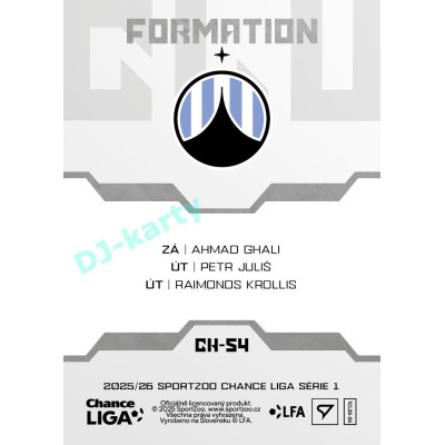 2025/26 Sportzoo Chance Liga 1. série #CH-54 Attack Clubhouse