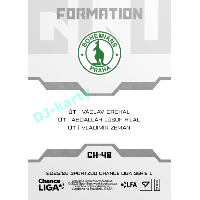 2025/26 Sportzoo Chance Liga 1. série #CH-48 Attack Clubhouse