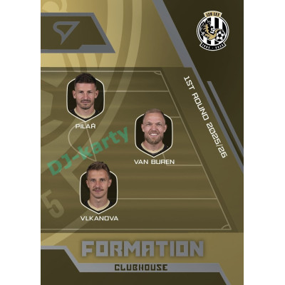 2025/26 Sportzoo Chance Liga 1. série #CH-42 Attack Clubhouse