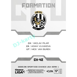 2025/26 Sportzoo Chance Liga 1. série #CH-42 Attack Clubhouse
