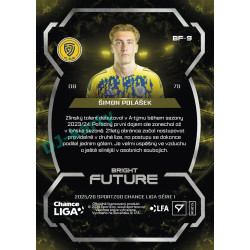 2025/26 Sportzoo Chance Liga 1. série #BF-9 ŠIMON POLÁŠEK Bright Future