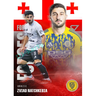 2025/26 Sportzoo Chance Liga 1. série #FF-36 ZVIAD NATCHKEBIA Foreign Forces