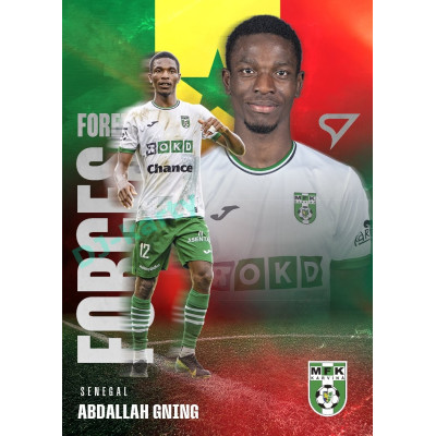 2025/26 Sportzoo Chance Liga 1. série #FF-23 ABDALLAH GNING Foreign Forces