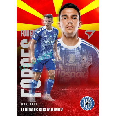 2025/26 Sportzoo Chance Liga 1. série #FF-16 TIHOMIR KOSTADINOV Foreign Forces