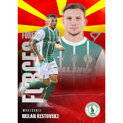2025/26 Sportzoo Chance Liga 1. série #FF-20 MILAN RISTOVSKI Foreign Forces