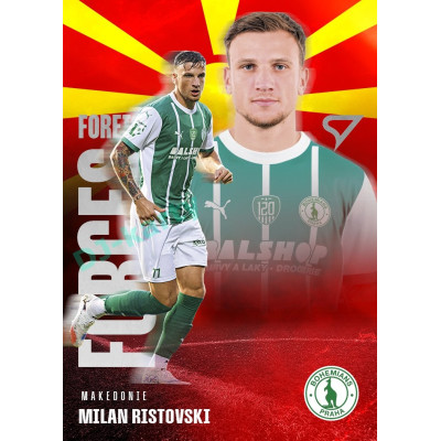 2025/26 Sportzoo Chance Liga 1. série #FF-20 MILAN RISTOVSKI Foreign Forces