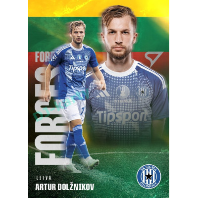 2025/26 Sportzoo Chance Liga 1. série #FF-15 ARTUR DOLŽNIKOV Foreign Forces