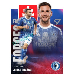 2025/26 Sportzoo Chance Liga 1. série #FF-14 JURAJ CHVÁTAL Foreign Forces