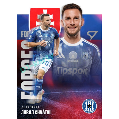 2025/26 Sportzoo Chance Liga 1. série #FF-14 JURAJ CHVÁTAL Foreign Forces